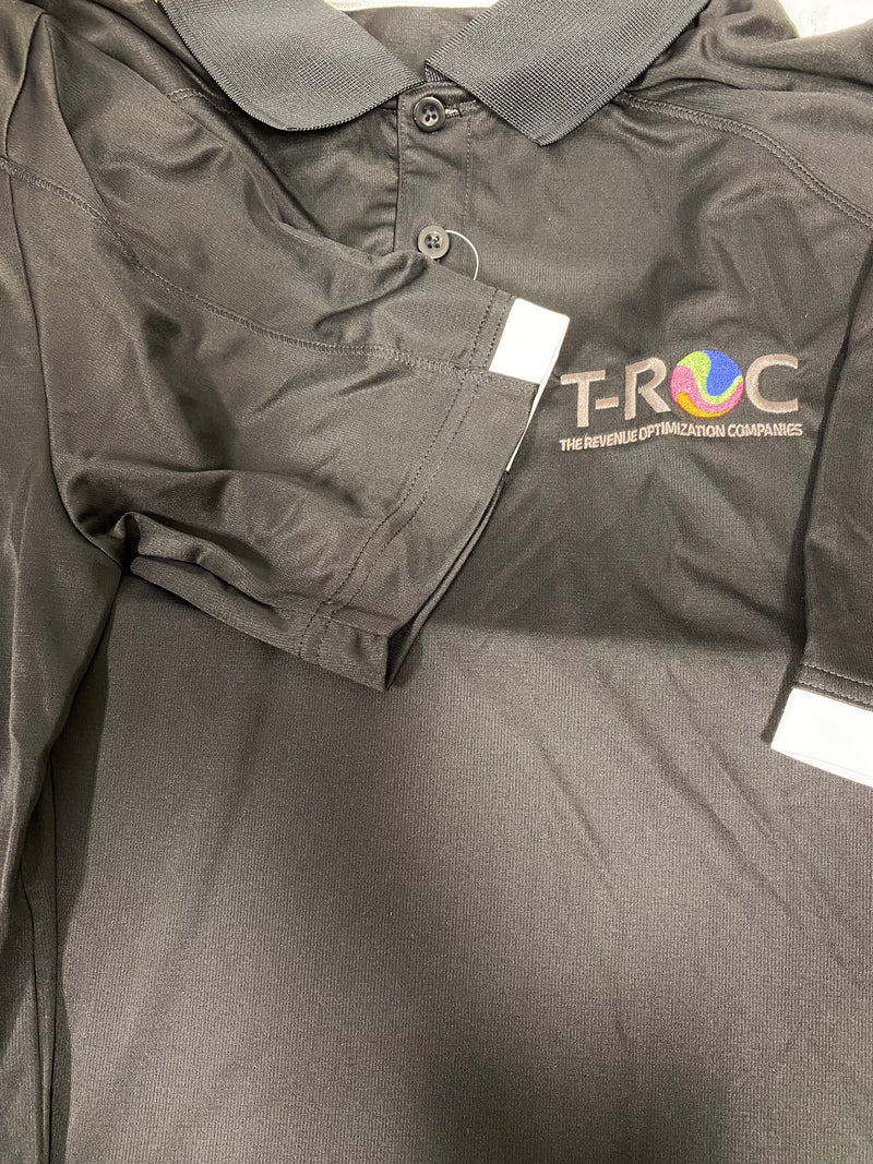 Luxe Men T-ROC polo grey logo - T-ROC Store